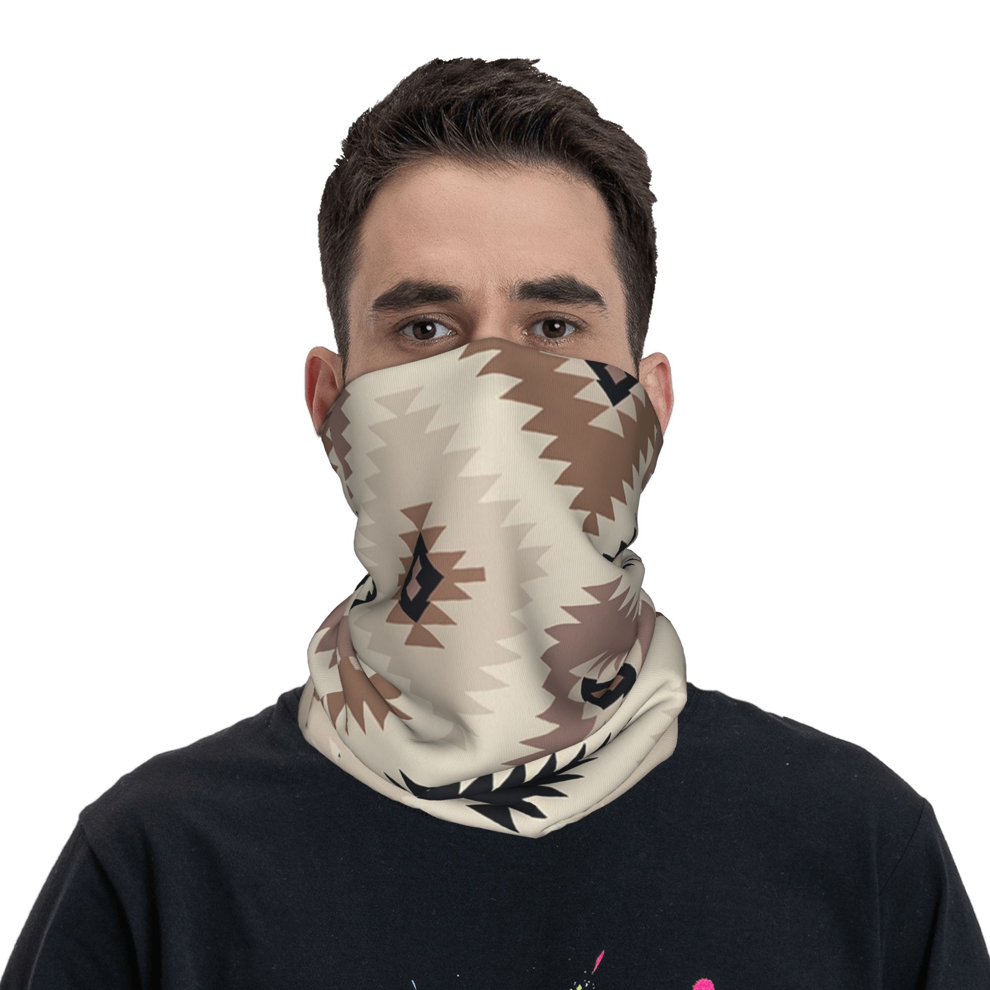 Cycling Headwear - Western Desert Cowboy Folk Bandana Halstuch,