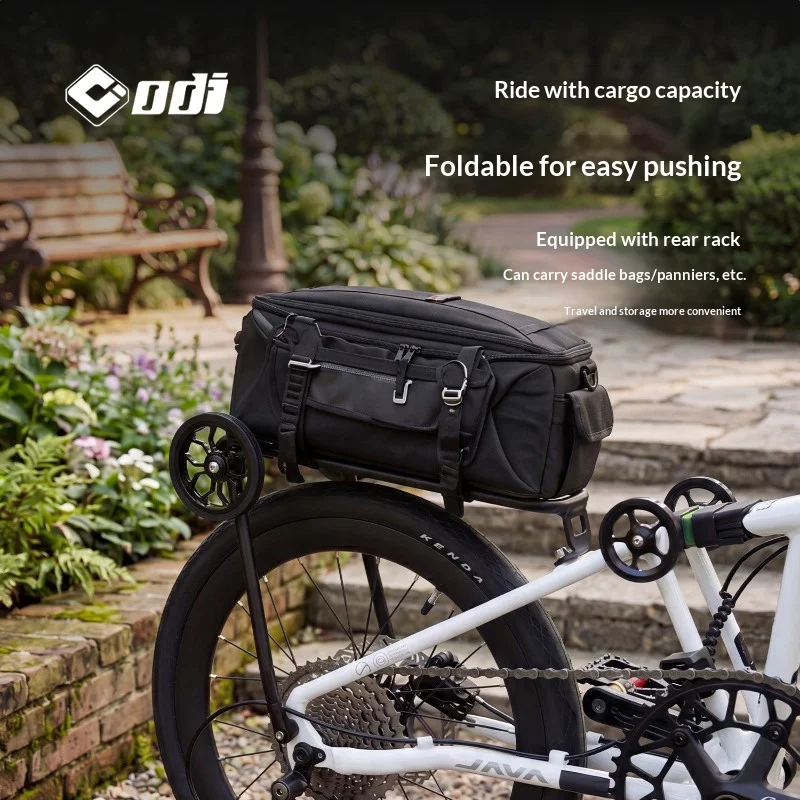 Bike Cargo Rack - Brompton Faltrad-Gepäckträger - CNC-Aluminiumlegierung Lastenträger Kompatibel
