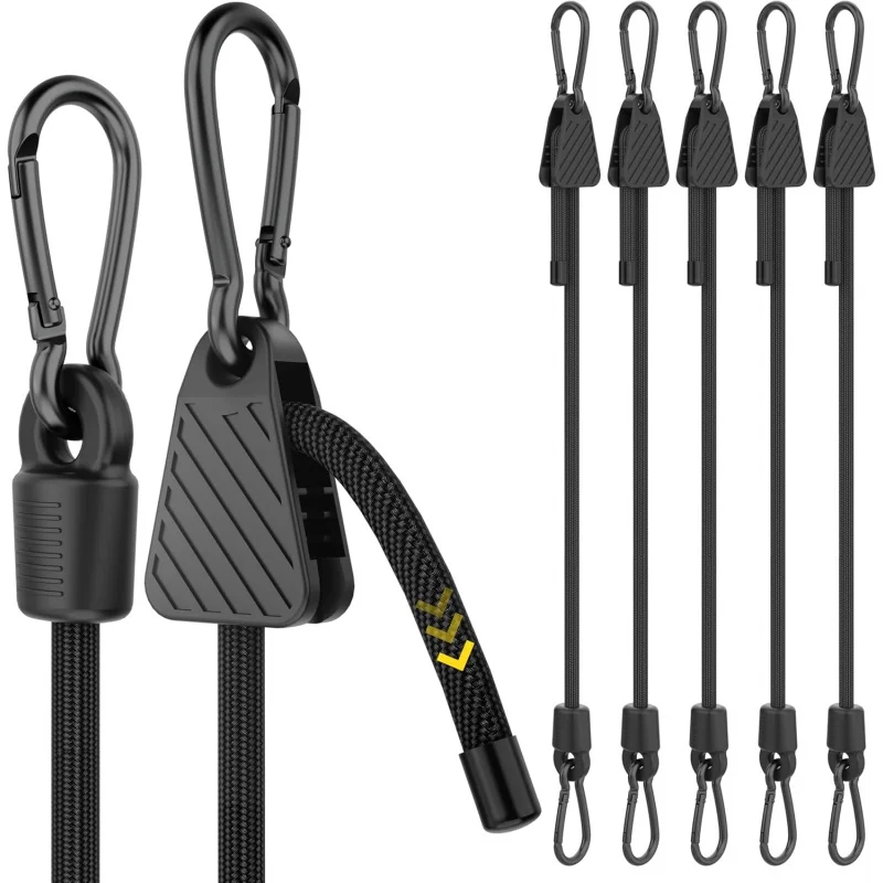 Bike Cargo Rack - 1-6 Stück Verstellbare Spanngurte mit Haken
