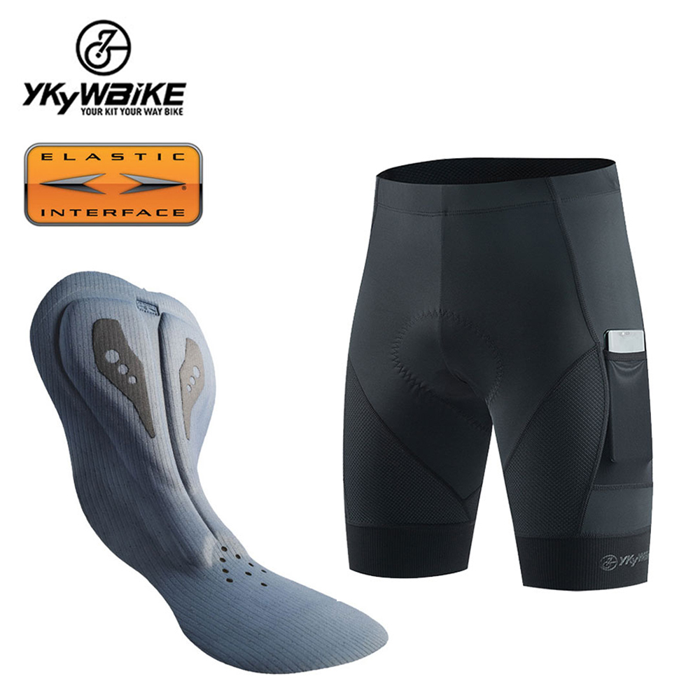 Ykyw Cycling Gear - YKYW Gepolsterte Fahrradshorts mit elastischer Schnittstelle