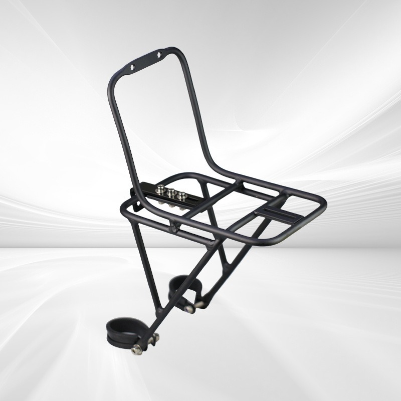 Bike Cargo Rack - Universeller Fahrrad-Gepäckträger aus Aluminiumlegierung, Vorderradträger, Mountainbike-Korbhalterung,