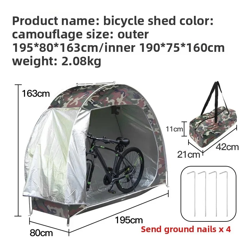 Tragbares Outdoor-Fahrradzelt, – Cycling Gear You Need Bewertung und Preis