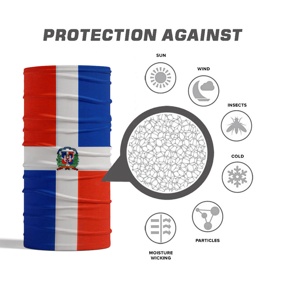 Dominica National flagge Banda – Cycling Headwear Bewertung und Preis