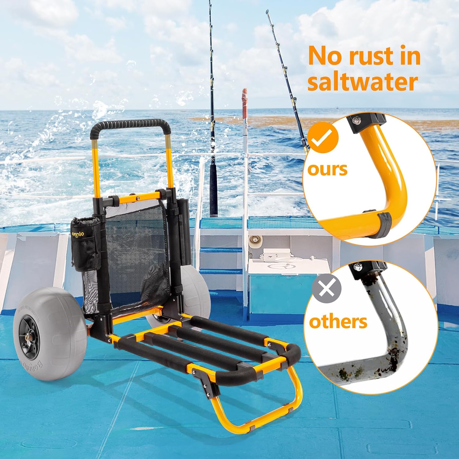Bonnlo Strand-Angelwagen, Stra – Water Bottle Holder Bewertung und Preis