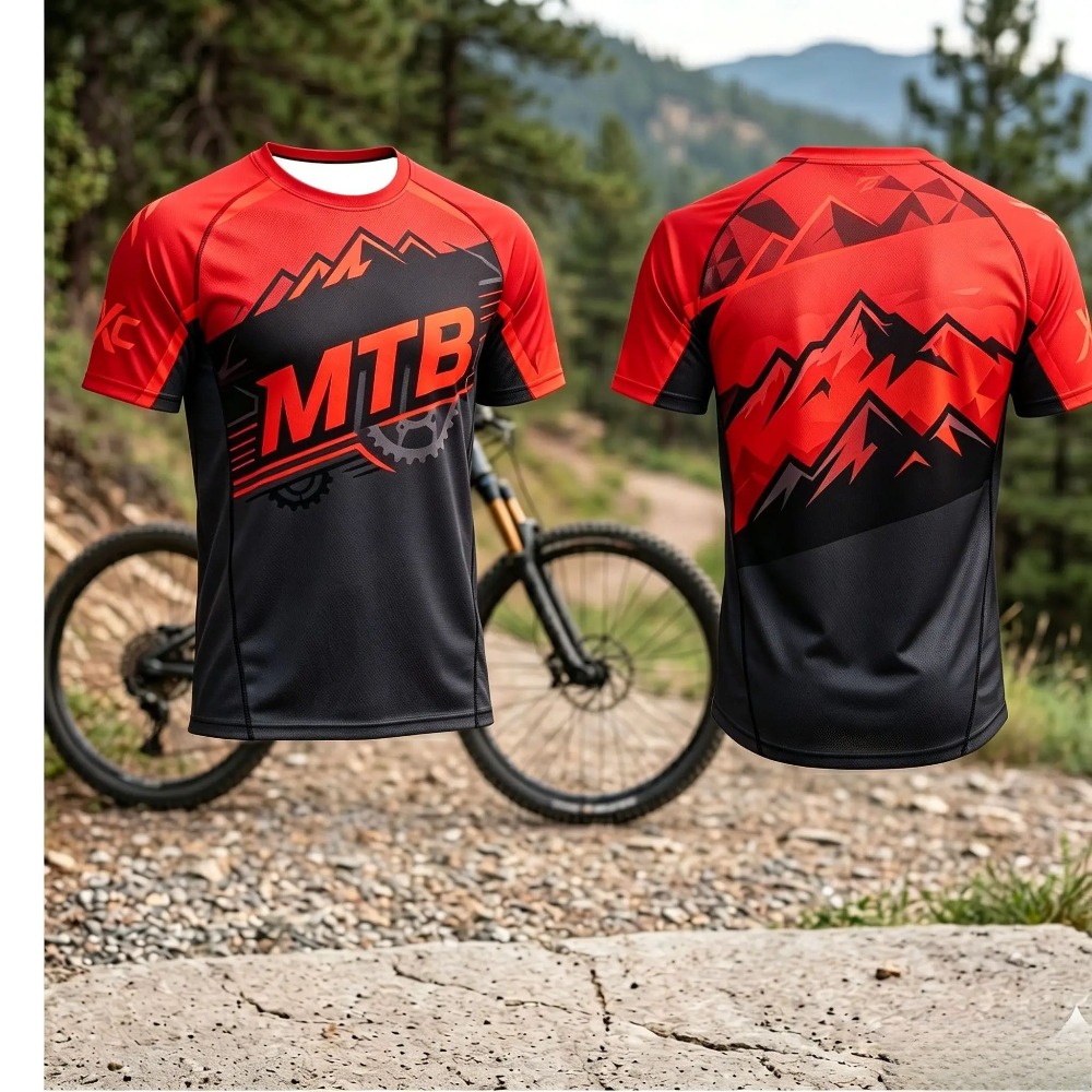 Mountain MTB Gear Print Herren – Xc Cycling Gear Bewertung und Preis