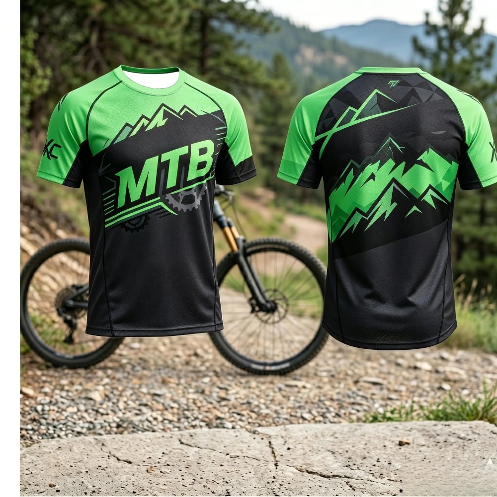 Mountain MTB Gear Print Herren – Xc Cycling Gear Bewertung und Preis