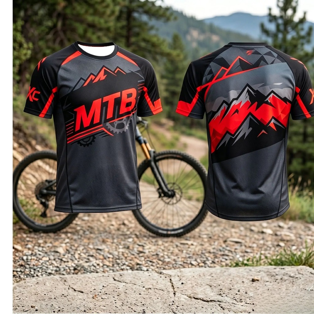 Mountain MTB Gear Print Herren – Xc Cycling Gear Bewertung und Preis