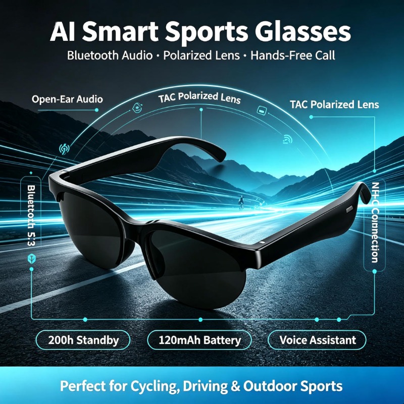 Intelligente Sportbrille mit o – Cycling Glasses Bewertung und Preis