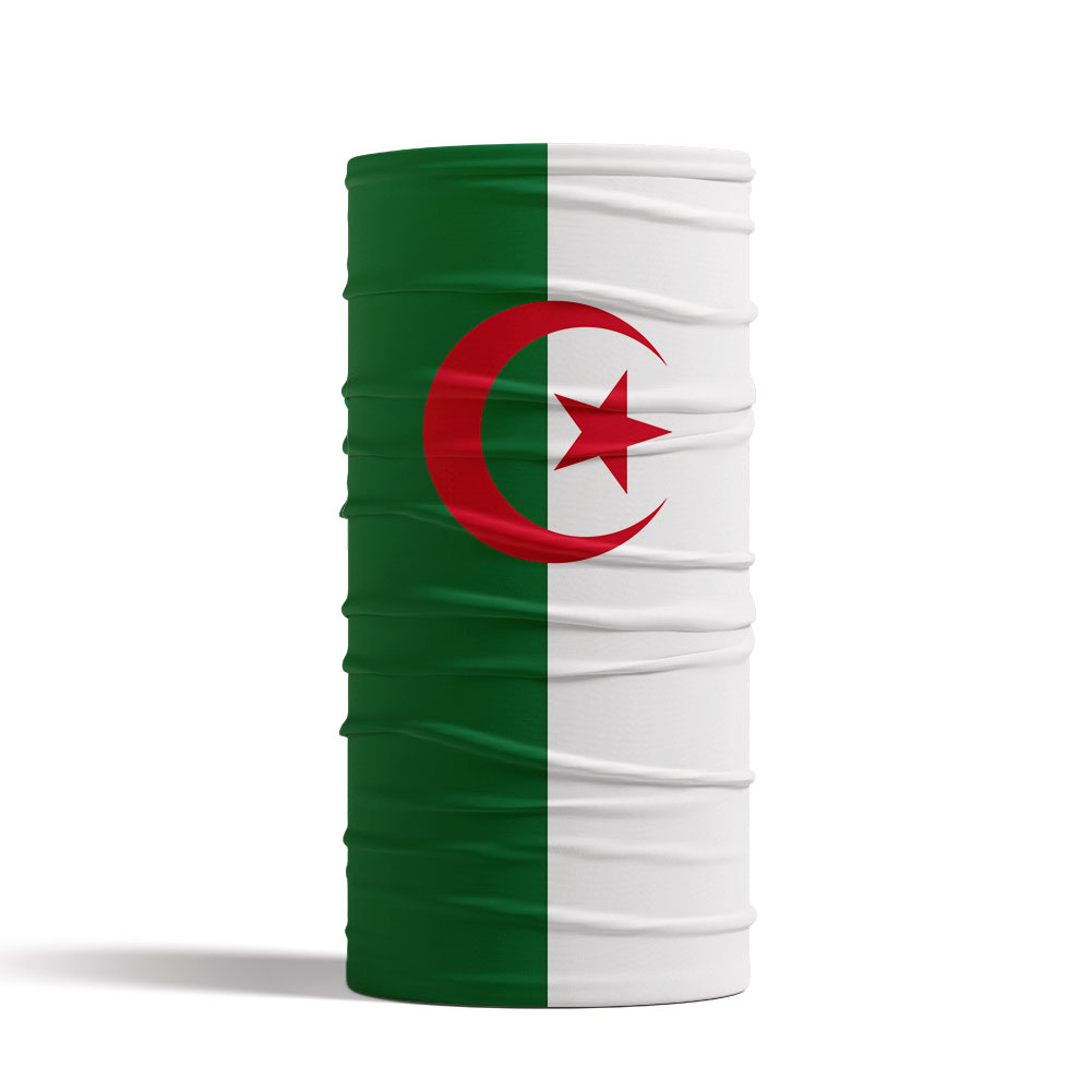 Algerien-Flagge, bedruckt, Ban – Cycling Headwear Bewertung und Preis