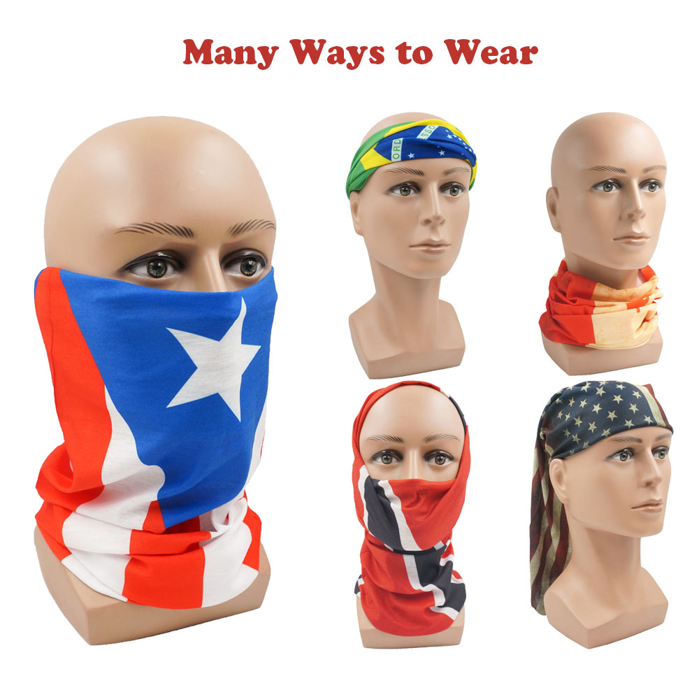 Nigeria-Flagge, Halstuch, Dame – Cycling Headwear Bewertung und Preis