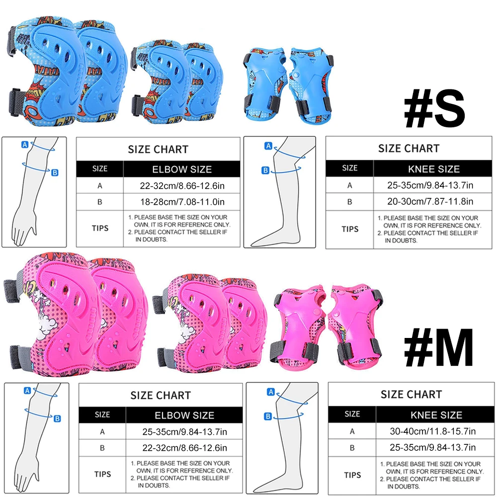 6 Stücke Kinder 3-12 Jahre Kni – Cycling Protective Gear For Kids Bewertung und Preis