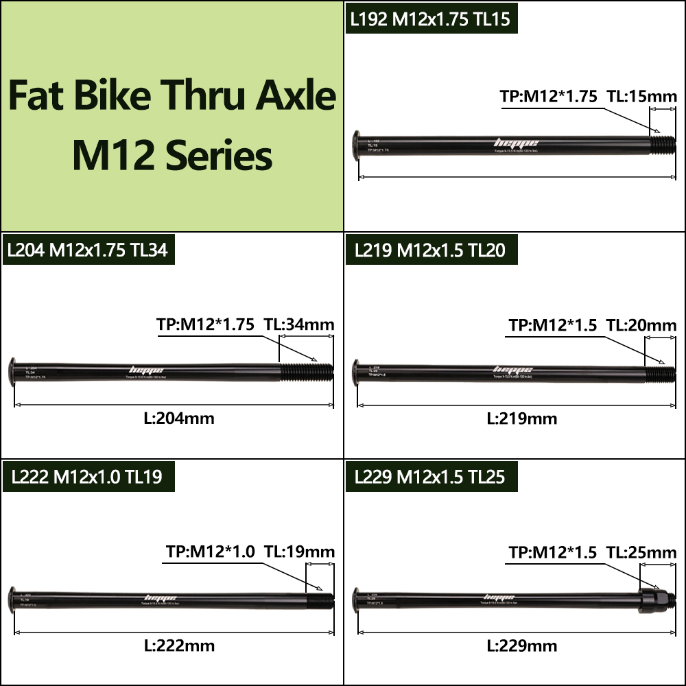HEPPE Fatbike Steckachse für F – Quick Release Skewer Bewertung und Preis